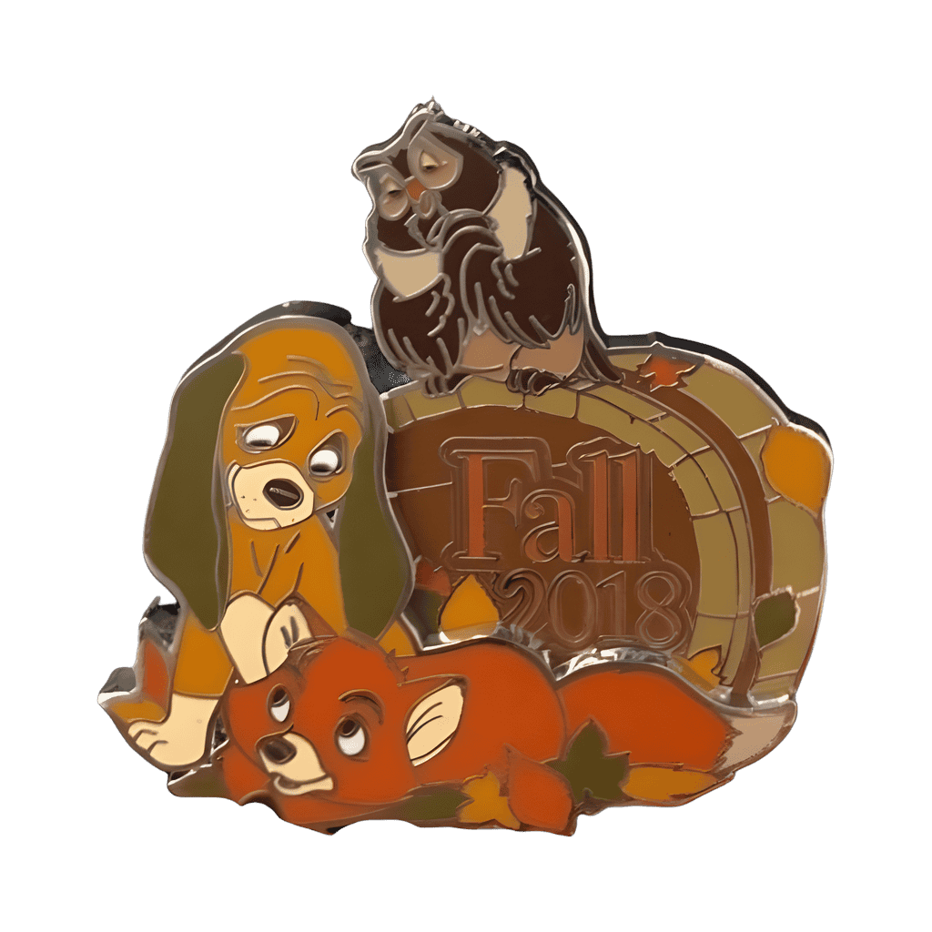 2018 - Tod, Copper and Big Mama Disney pin