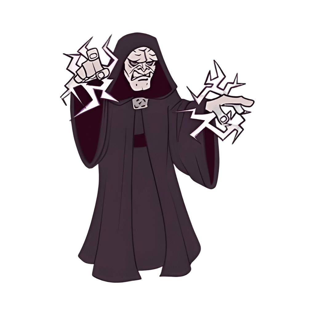 Emperor Palpatine Disney pin