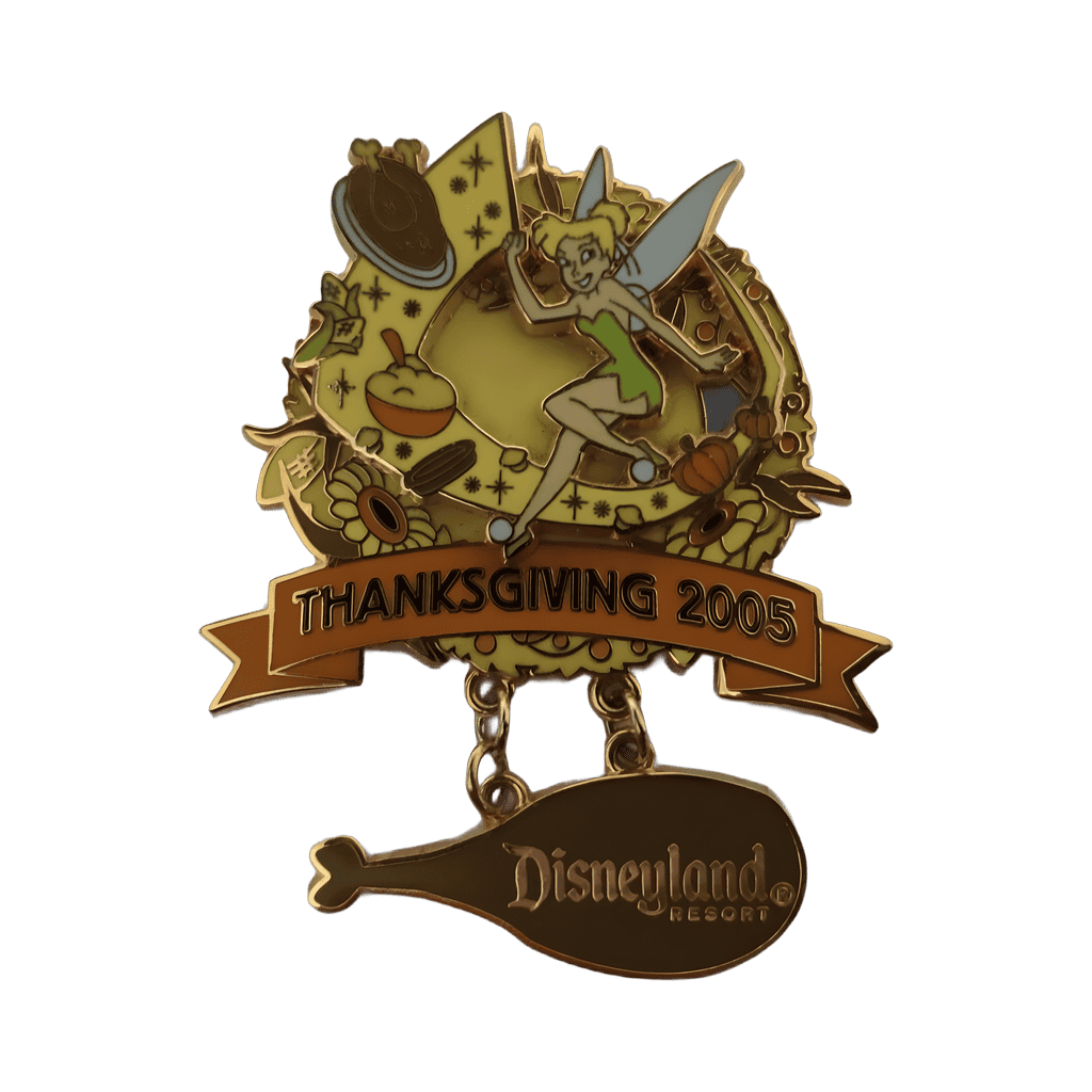 Disneyland Tinker Bell Celebrates Thanksgiving 2005 Disney pin