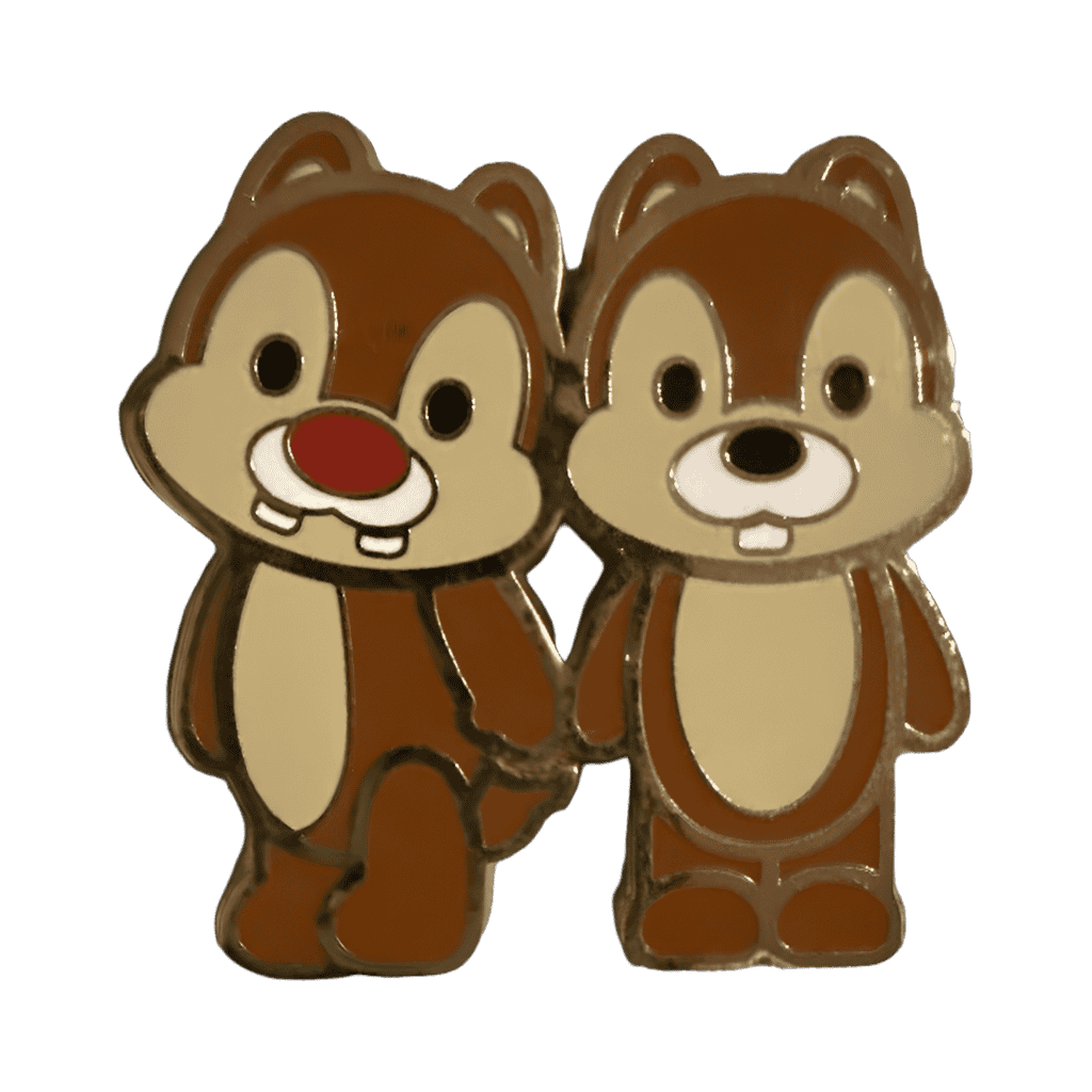 Chip and Dale Disney pin