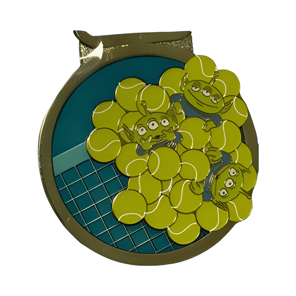 A4 - Aliens Tennis Medal Disney pin