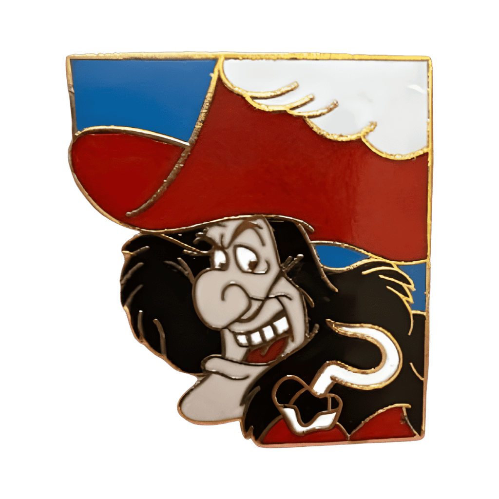 Captain Hook Disney pin