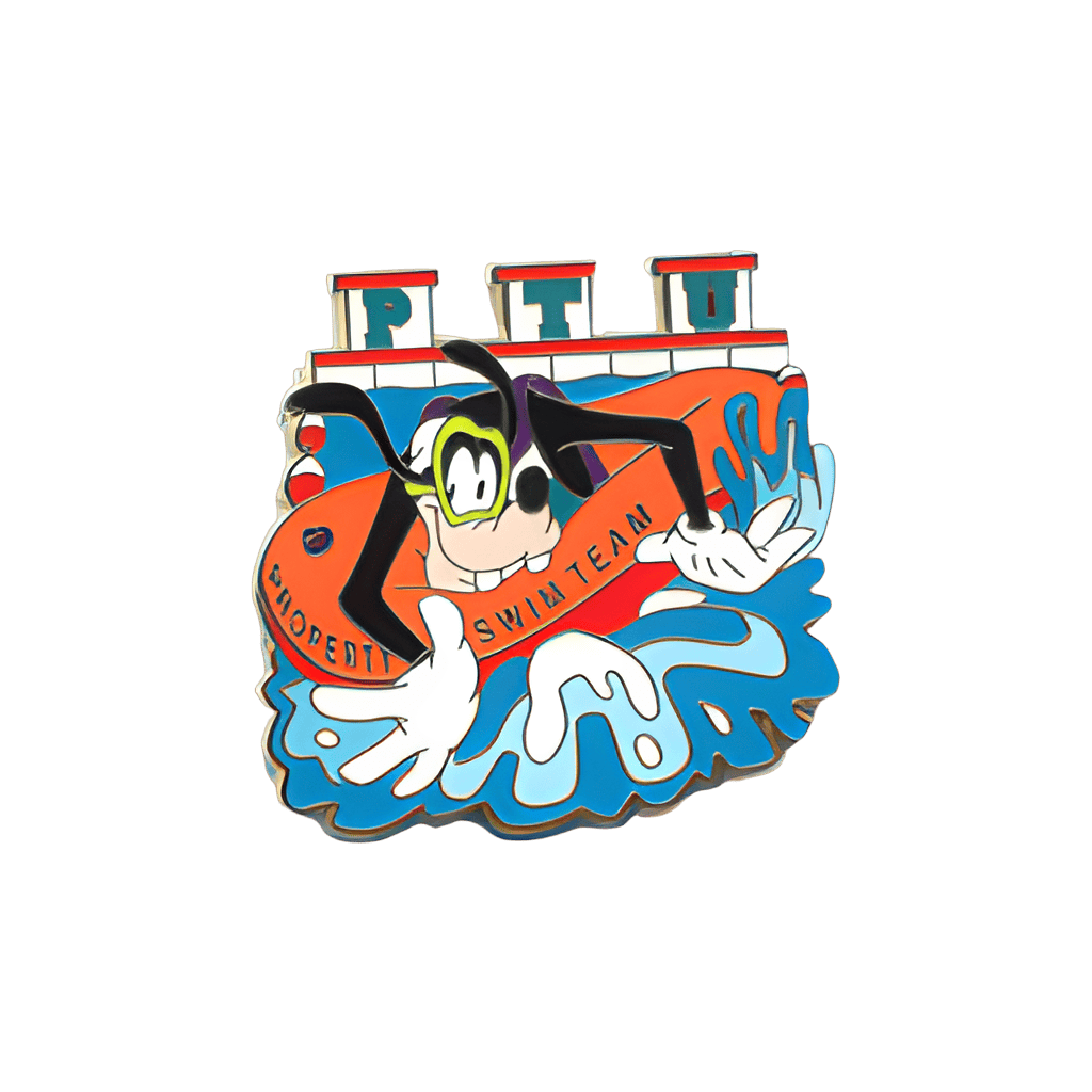 Swim Team Goofy Disney pin