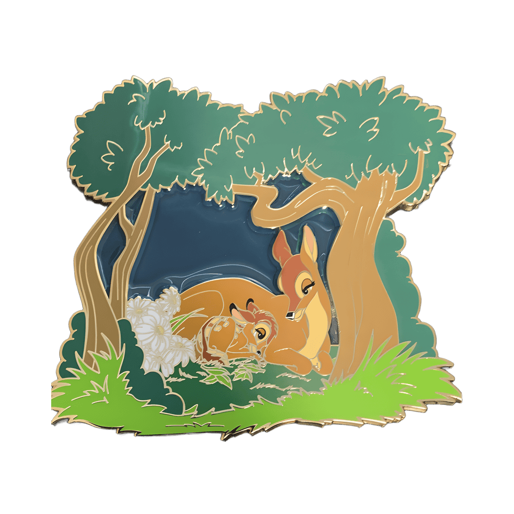 Bambi and Mom Disney pin