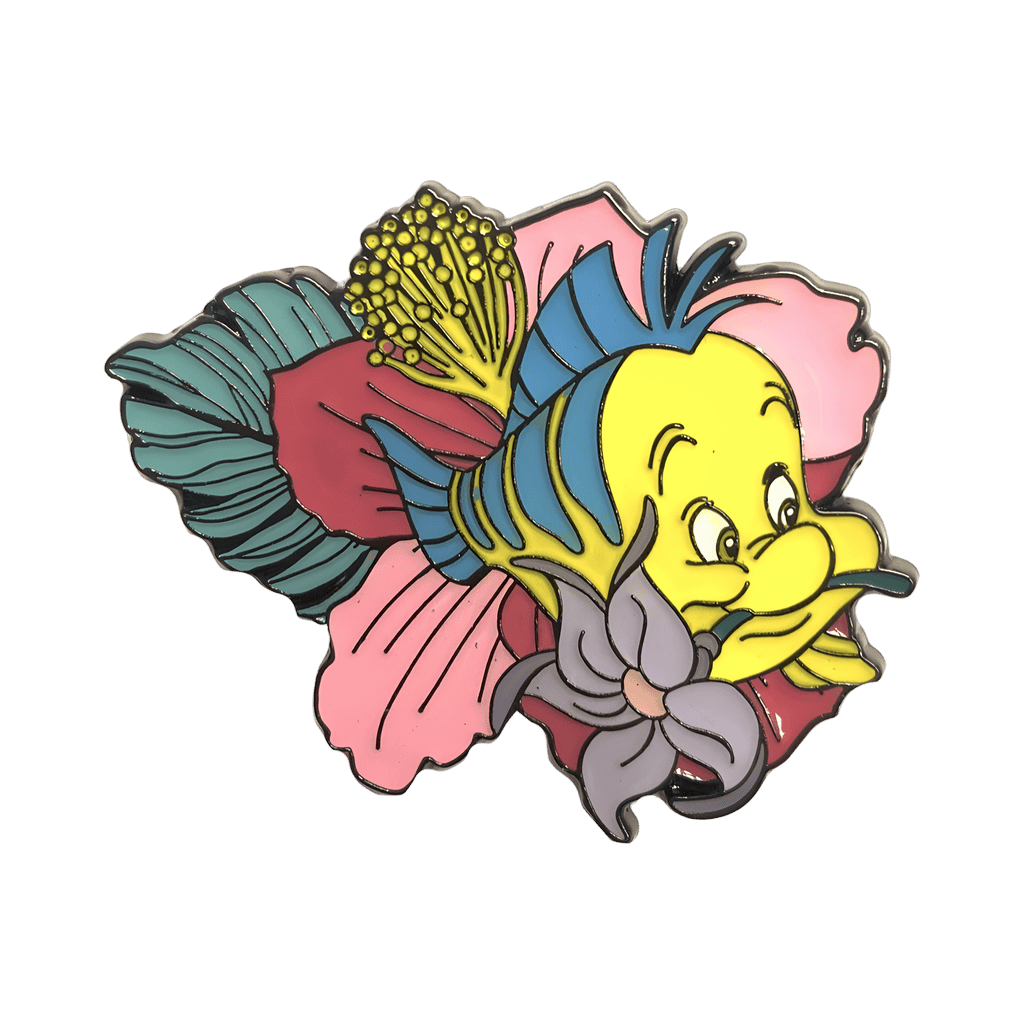 Flounder Disney pin