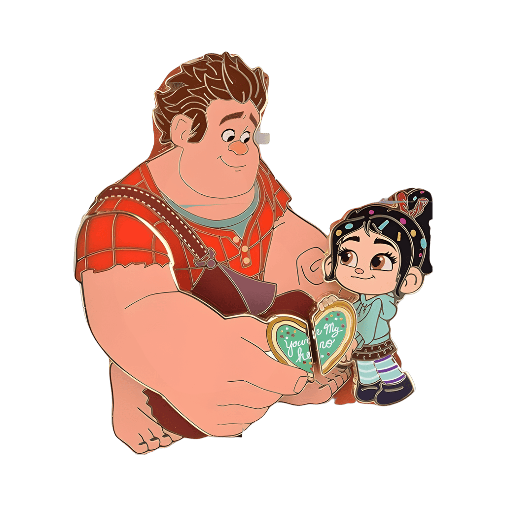 Ralph and Vanellope BFF 2 Pin Set Disney pin