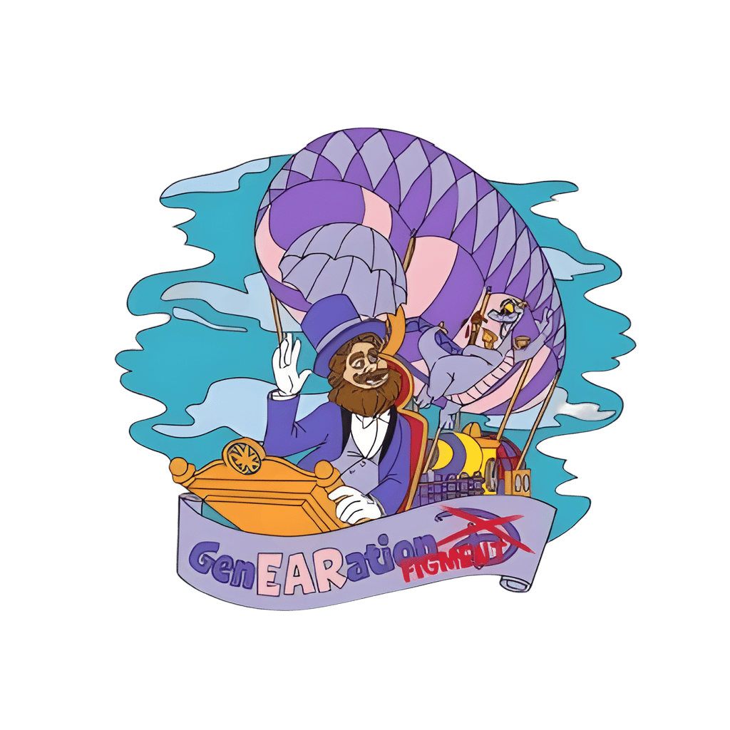 Journey Into Imagination with Figment and Dreamfinder Disney pin