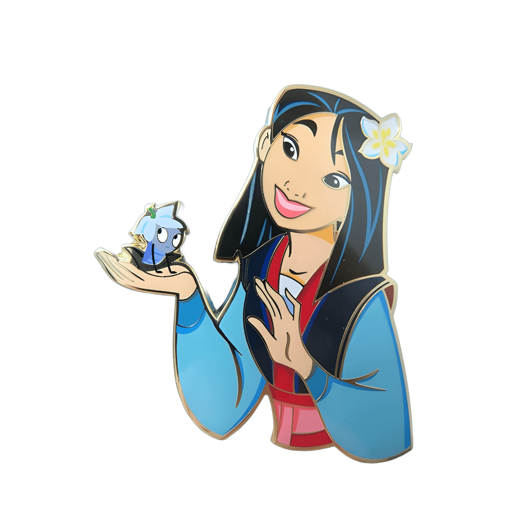 Mulan and Cri-Kee Disney pin