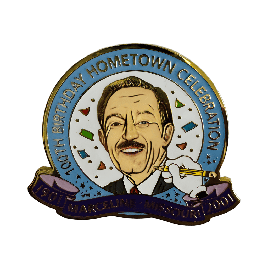 Disneyana Fun Fairs - Blue Disney pin