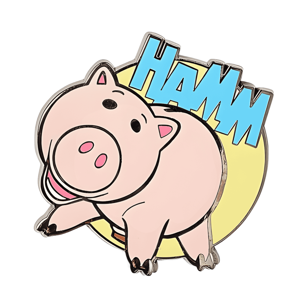 Hamm Disney pin