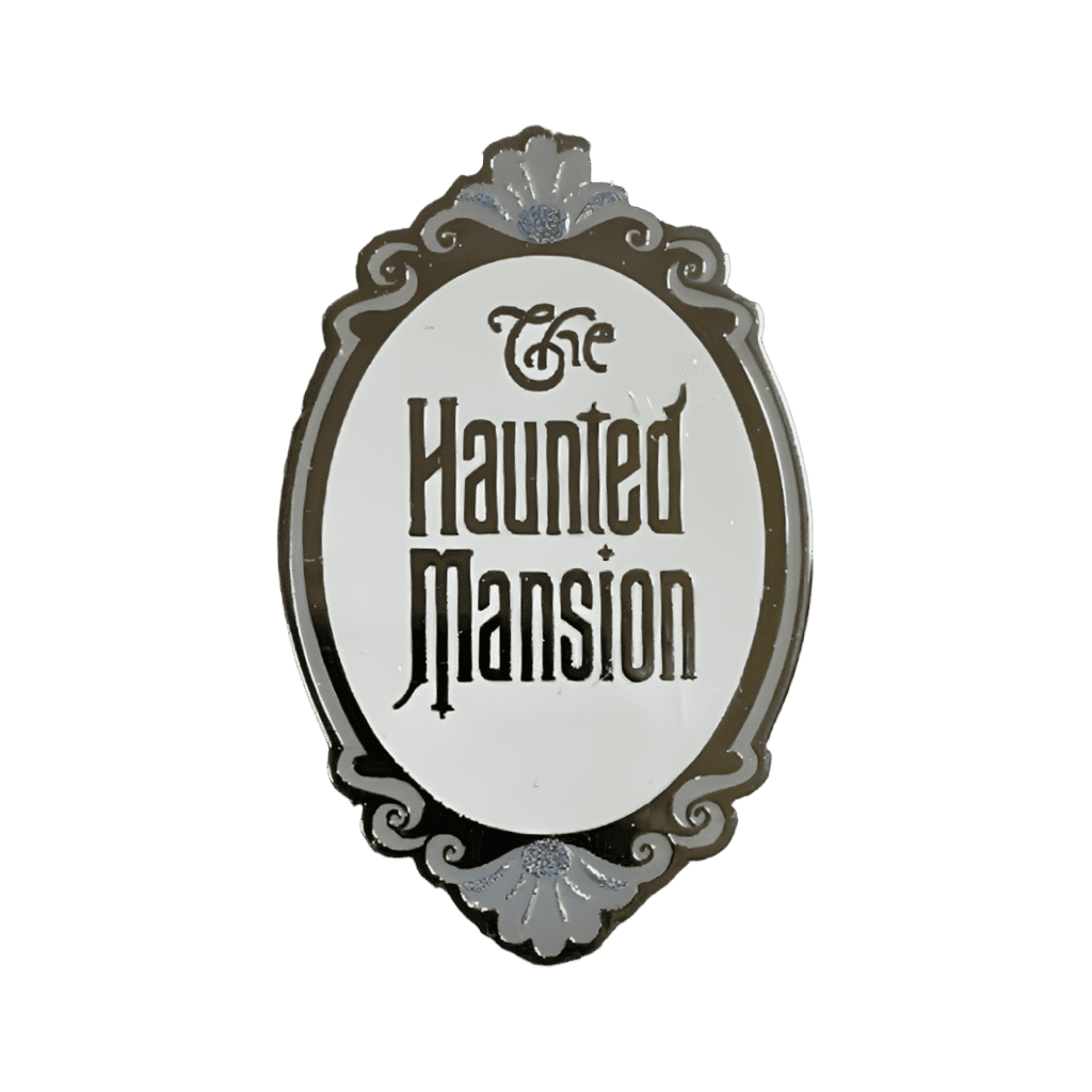 The Haunted Mansion Entrance Plaque Disney pin