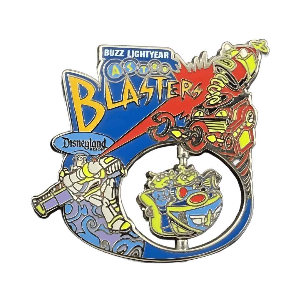 Buzz Lightyear Astro Blasters Spinner Disney pin