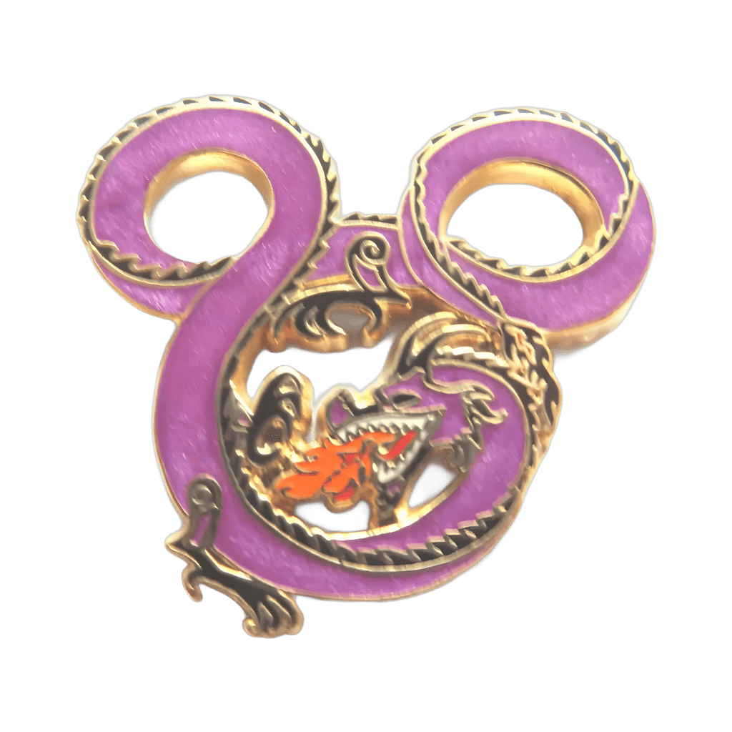 Purple Disney pin