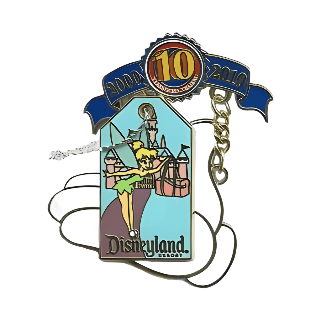 Tinker Bell Luggage Tag Disney pin