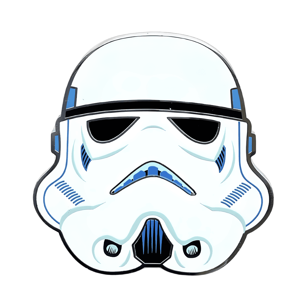 Stormtrooper Helmet Disney pin