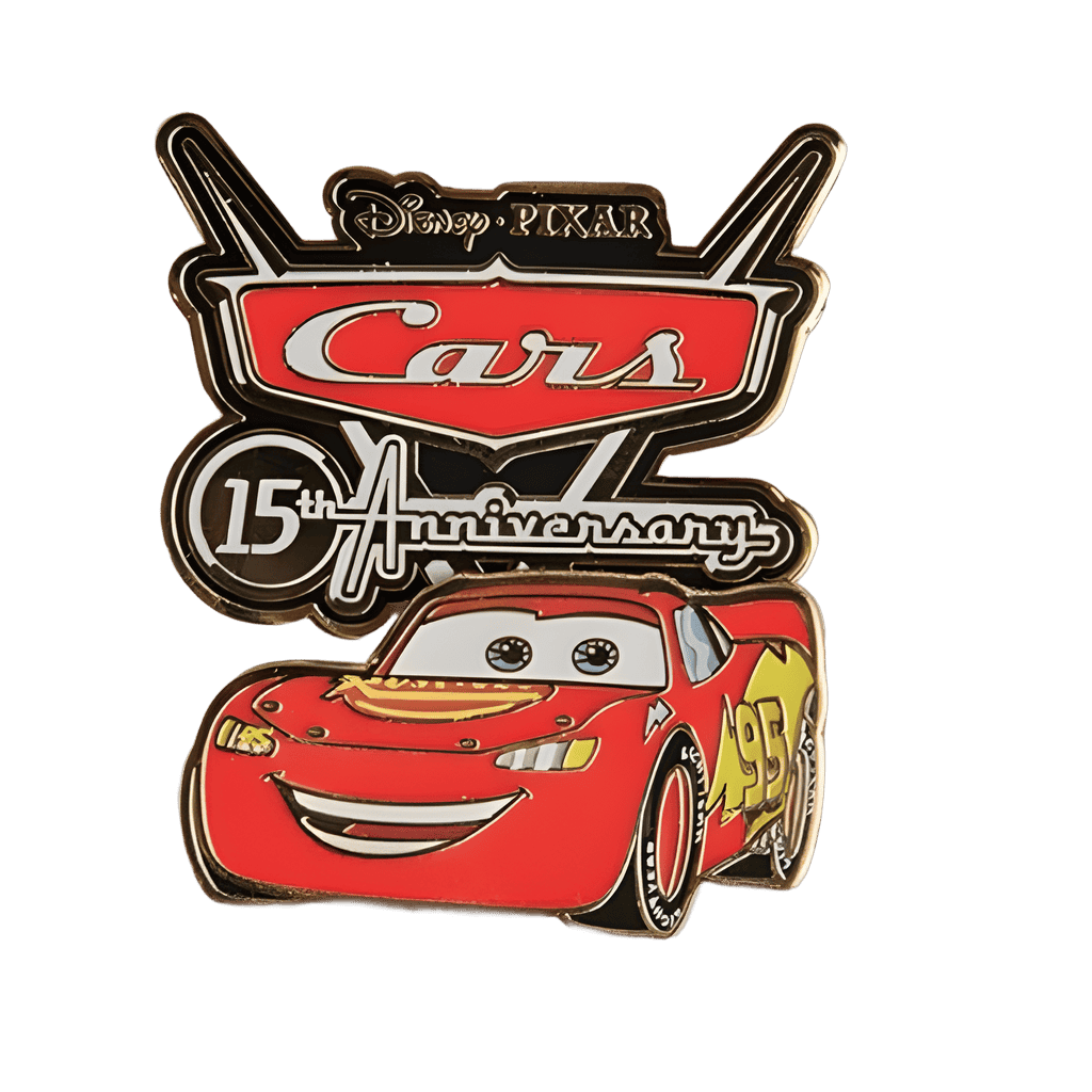 Lightning McQueen and Logo Disney pin