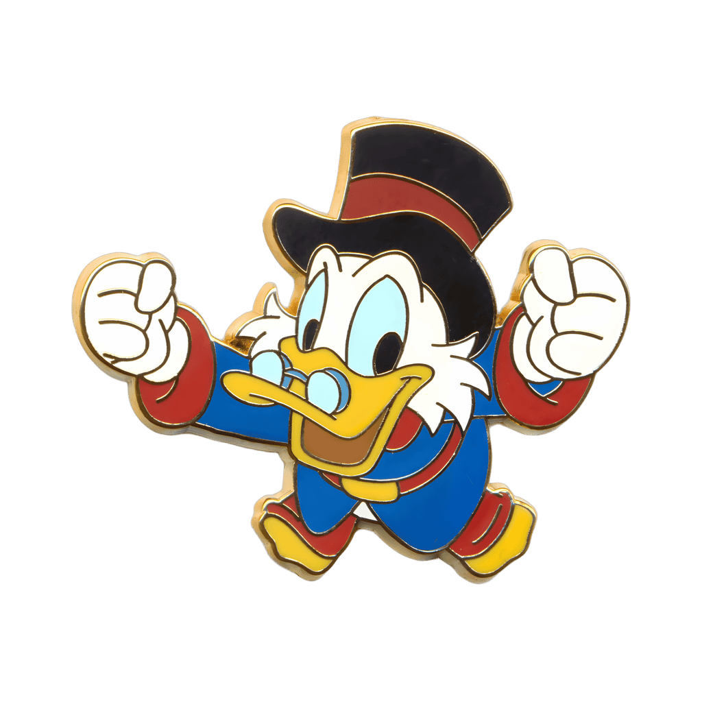 Scrooge McDuck Disney pin