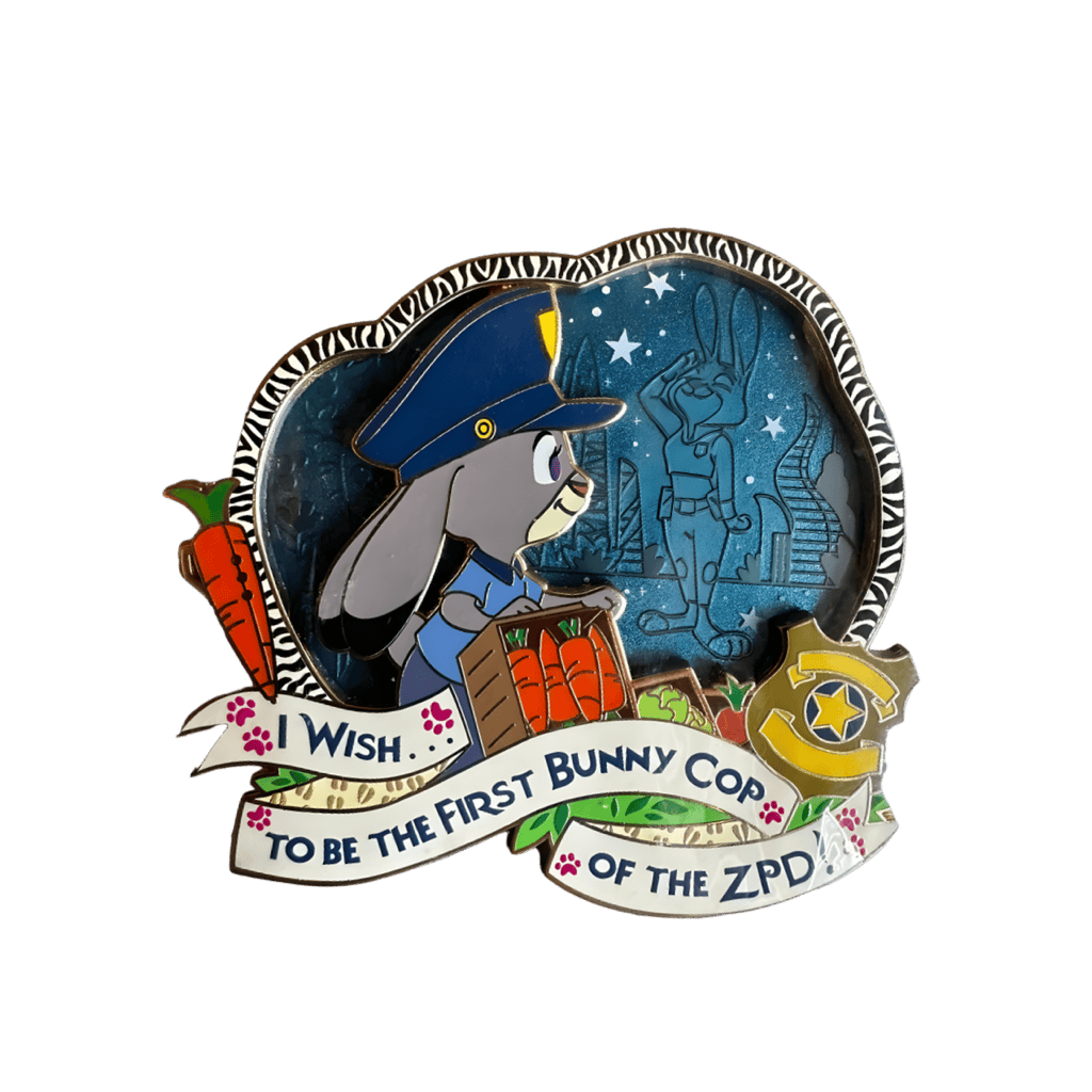 Series 2 - Judy Hopps (I Wish...) Disney pin