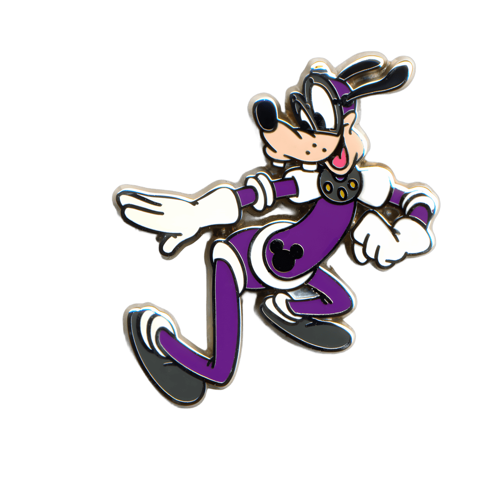 Purple Astronaut Goofy Disney pin