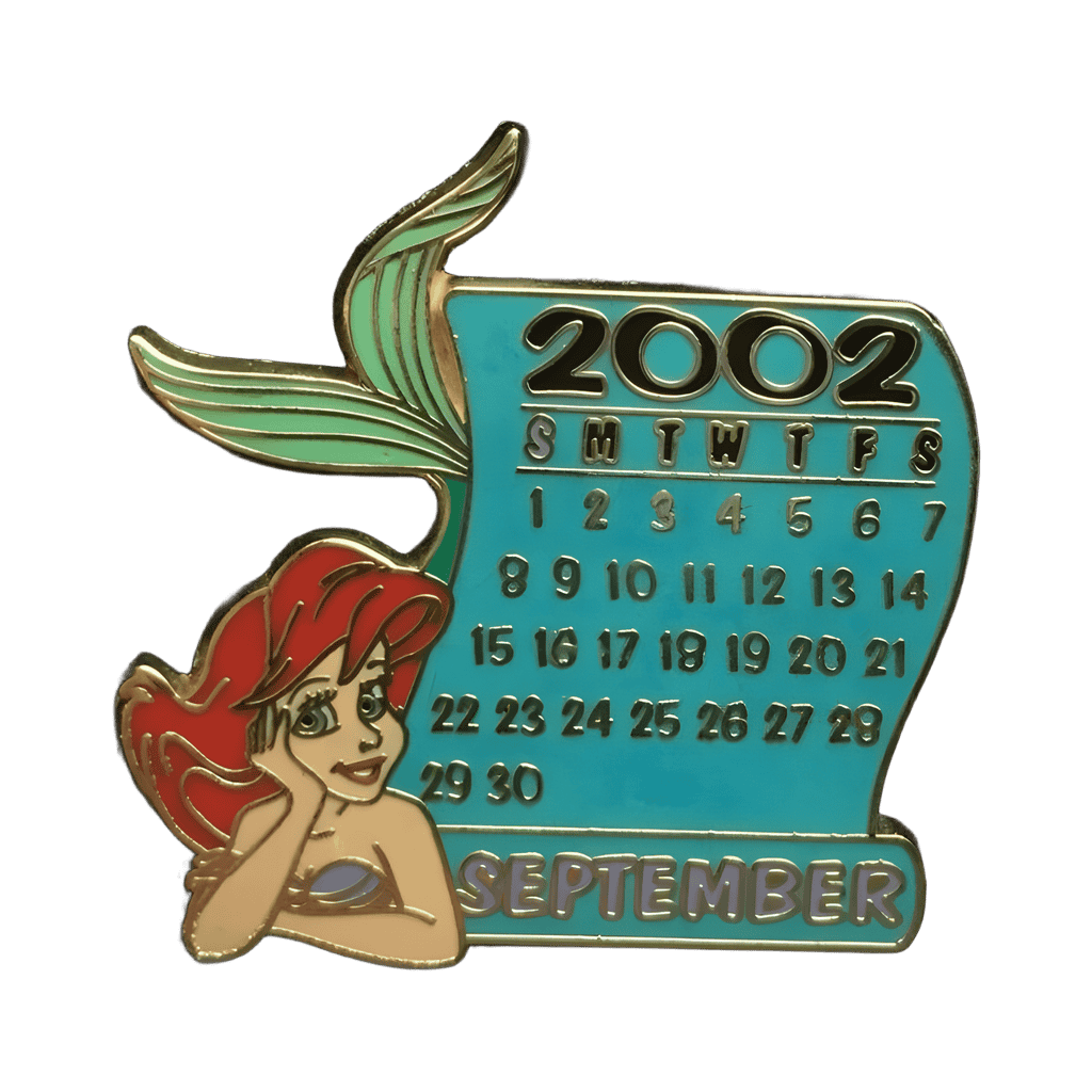 September - Ariel Disney pin