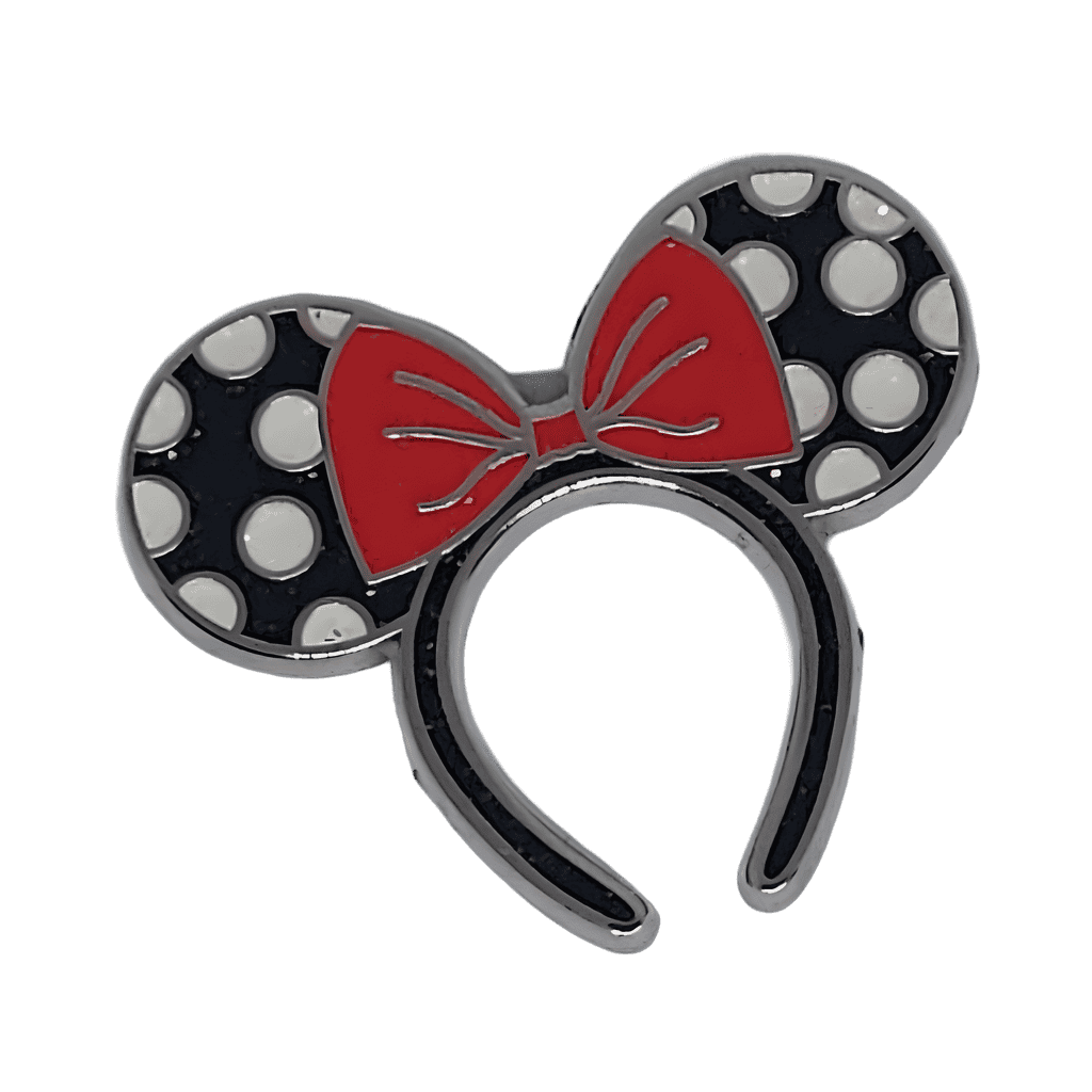 Black and White Polka Dots Disney pin