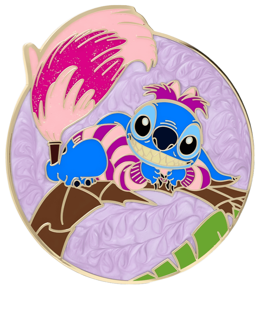 Stitch dressed as Cheshire Cat Disney pin