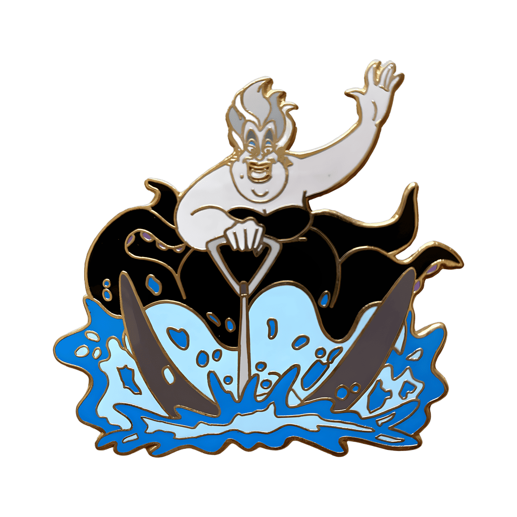 Ursula on Water Skis Disney pin