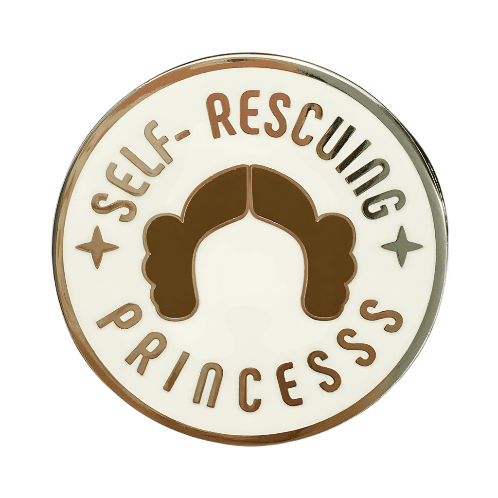 Princess Leia Self-Rescuing Princess Disney pin