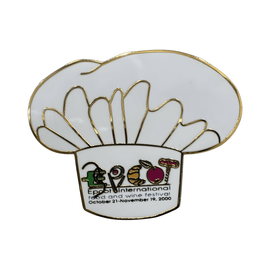 Chefs Hat - EPCOT Food and Wine Festival 2000 Disney pin