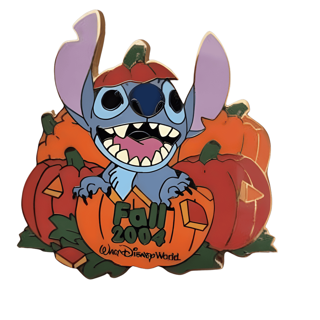 Stitch - pumpkins Disney pin