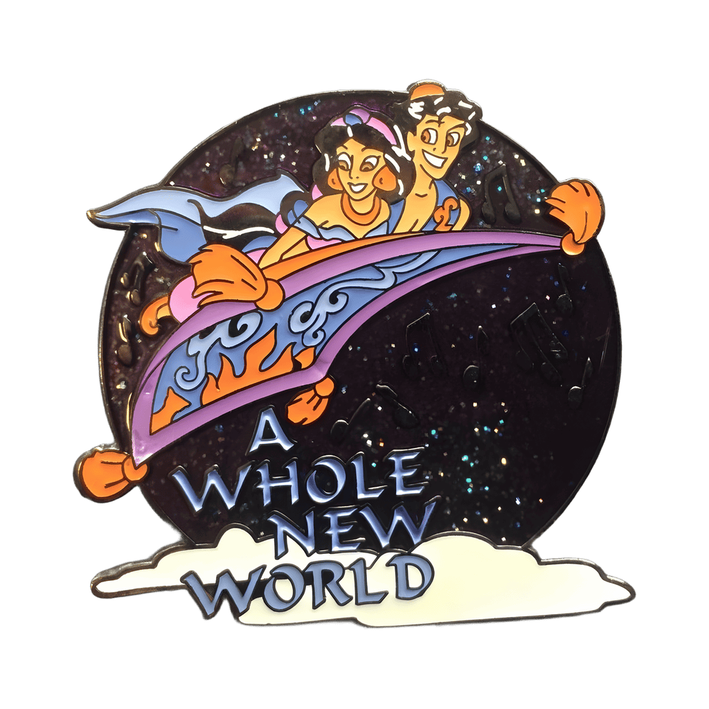 A Whole New World (Purple) Musical Disney pin