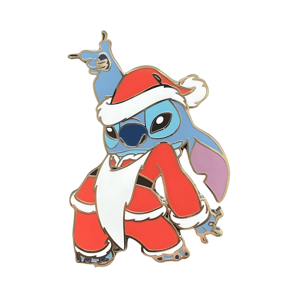 Stitch as Santa Disney pin