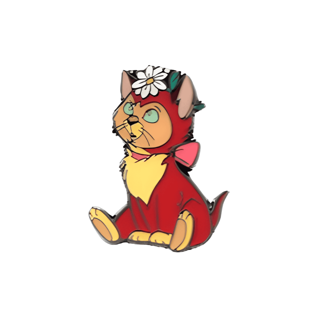 Dinah with Flowers Disney pin