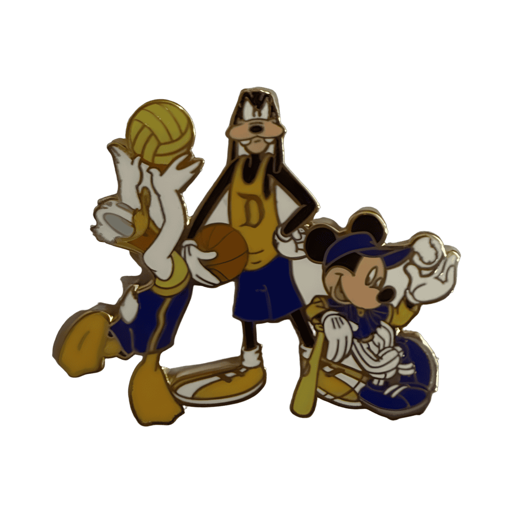 Mickey, Donald and Goofy Sports Leagues Cast Exclusive Disney pin