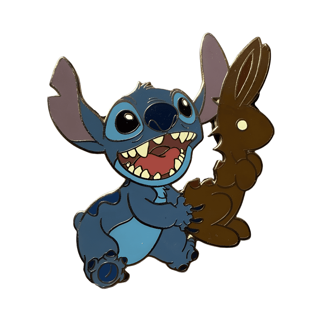 Stitch Chocolate Easter Bunny Disney pin