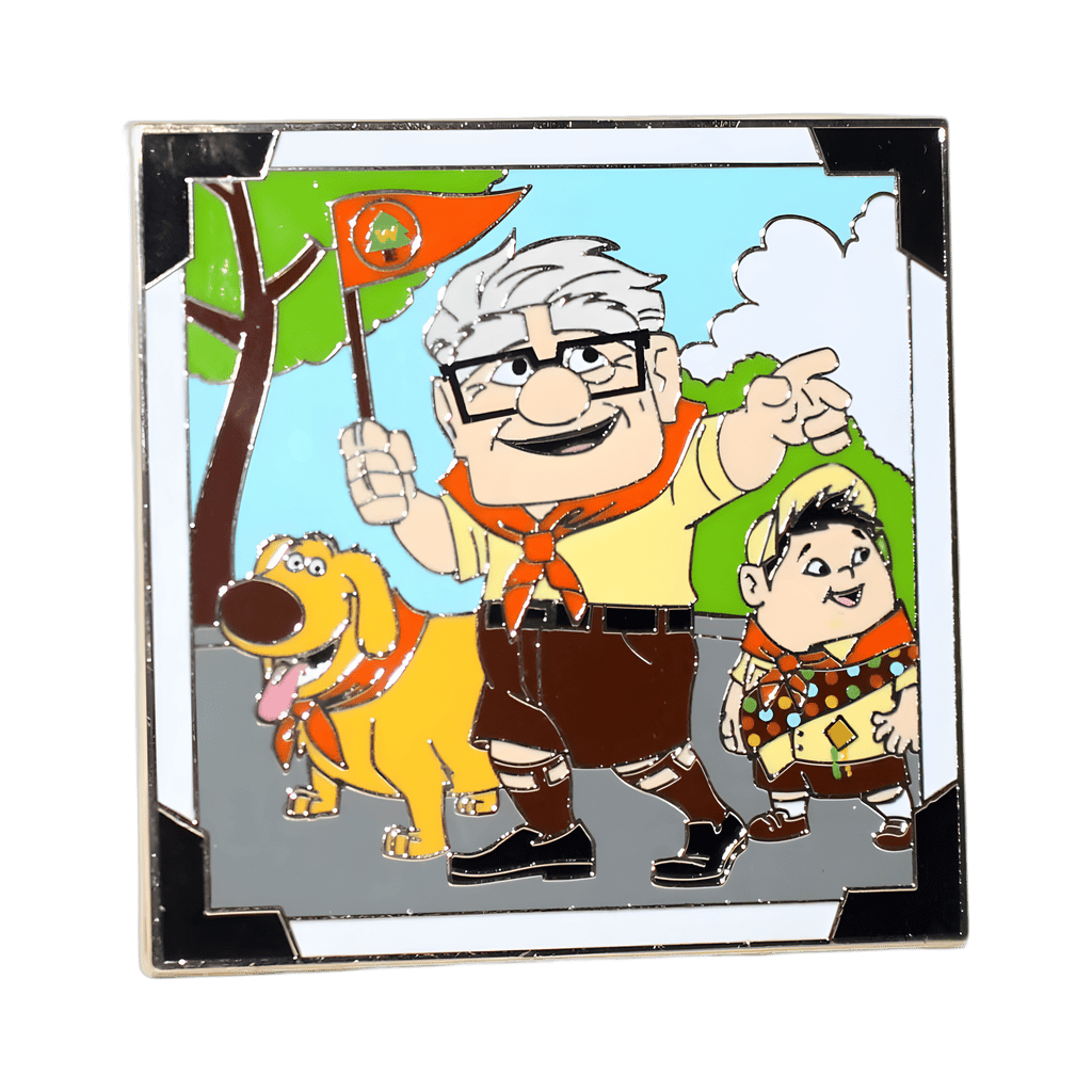 Dug, Carl, and Russell Disney pin