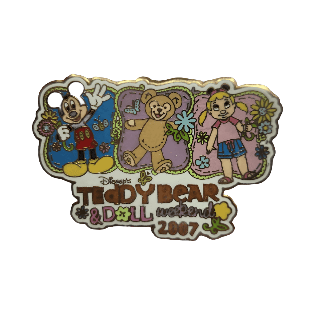 2007 Logo (White Version) Disney pin