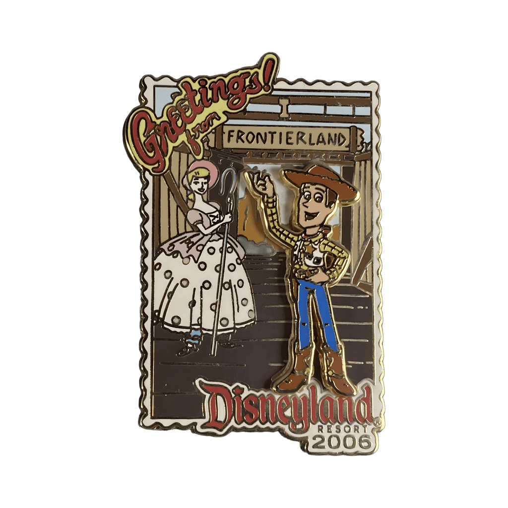 Frontierland - Woody & Bo Peep Disney pin