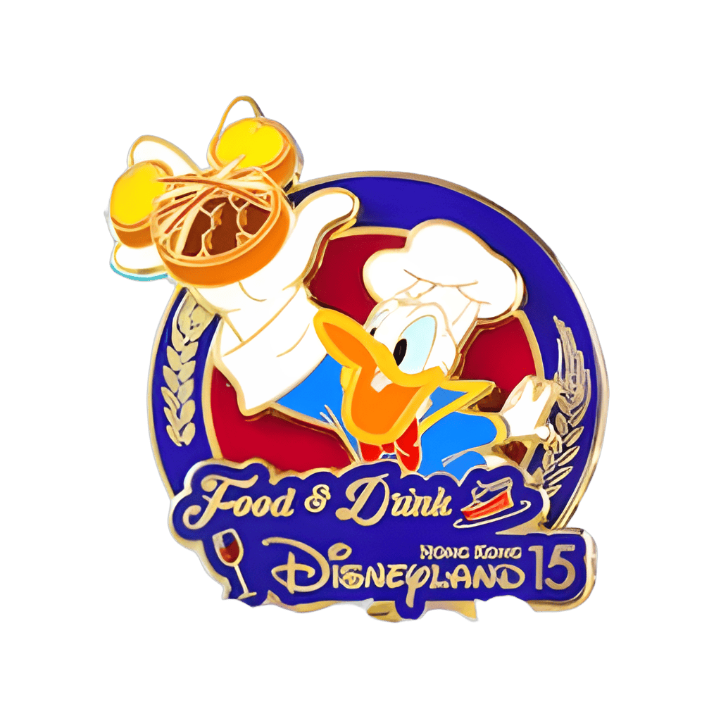 Chef Donald with Mickey-Shaped Treat Disney pin