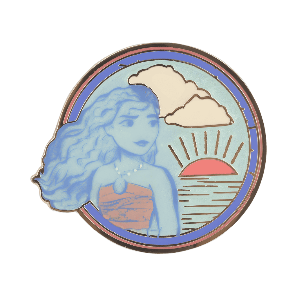 Moana Sunset Disney pin