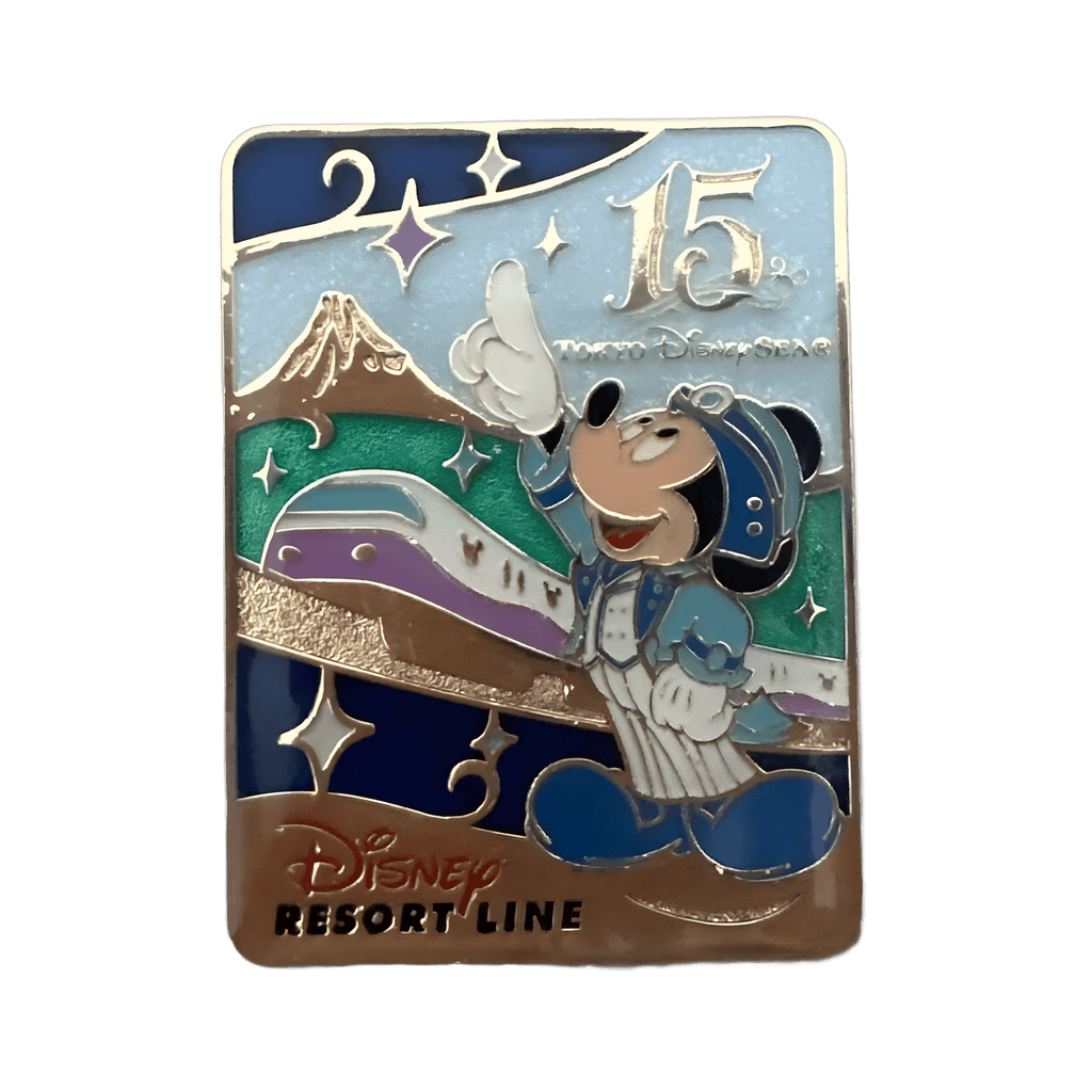 15 Tokyo Disney Sea - Disney Resort Line - Mickey Mouse Disney pin