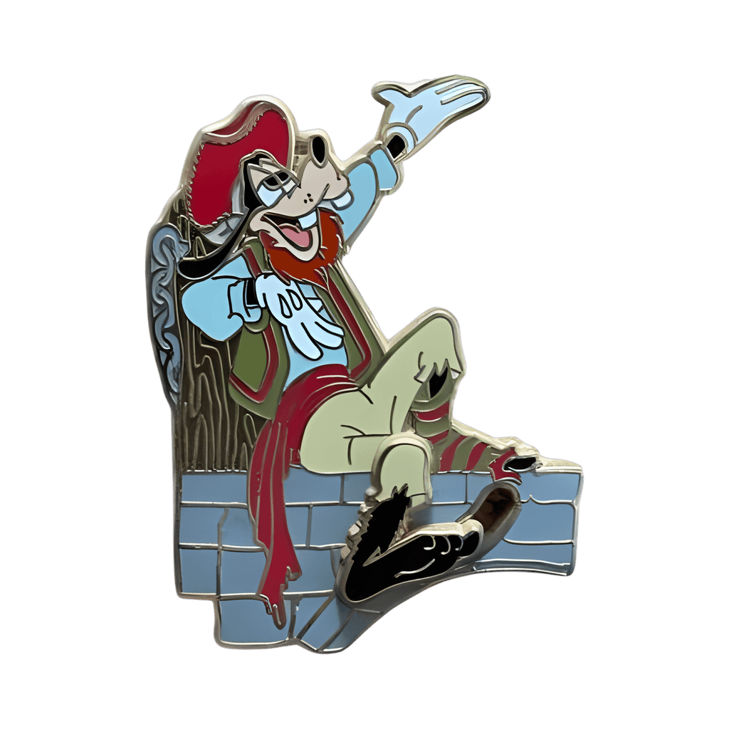 Goofy with Hairy Leg Disney pin