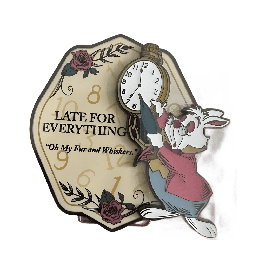 White Rabbit Disney pin