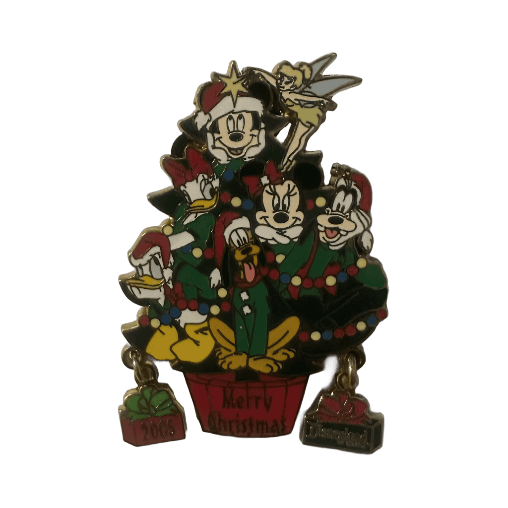 Merry Christmas Tree Dangle Disney pin