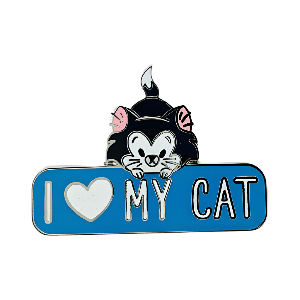 Figaro I ♥ my cat Disney pin