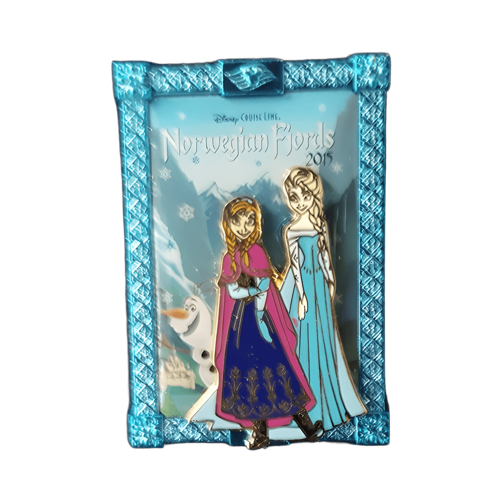 Norwegian Fjords 2015 - Anna and Elsa Disney pin