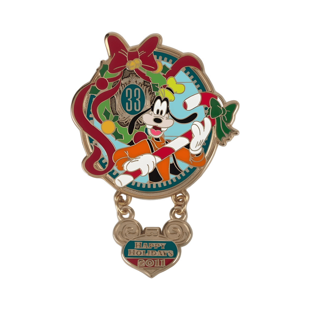 2011 - Goofy with Candy Cane Disney pin