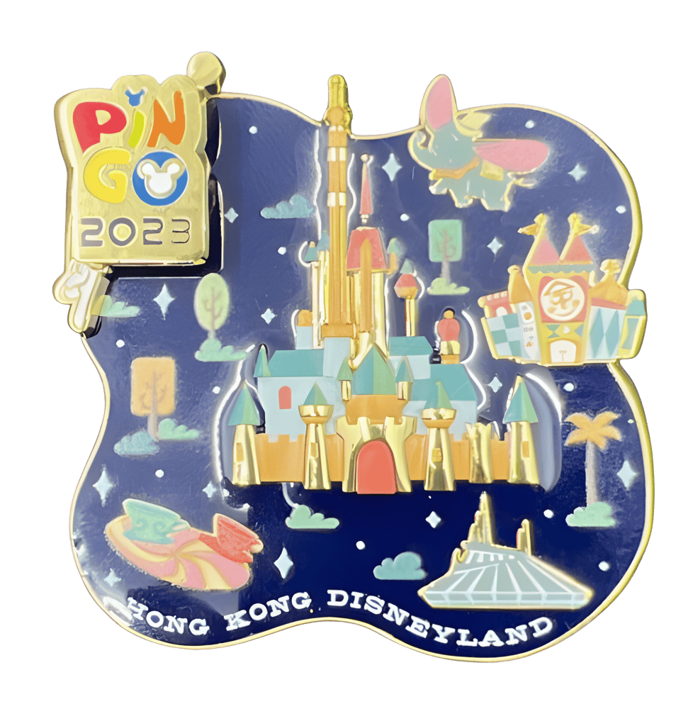 HKDL Rides Disney pin