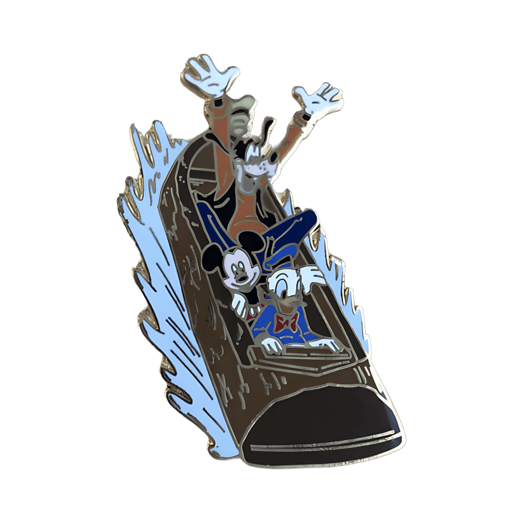 Splash Mountain - Mickey, Goofy, Donald Disney pin