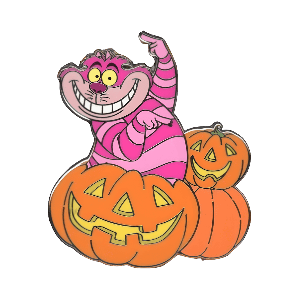 Disney Cats in Pumpkins (Citrouille) - Cheshire Cat Disney pin